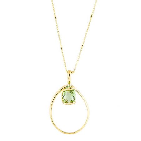 Collier Andrea Marazzini - Cristal Swarovski Pear Peridot