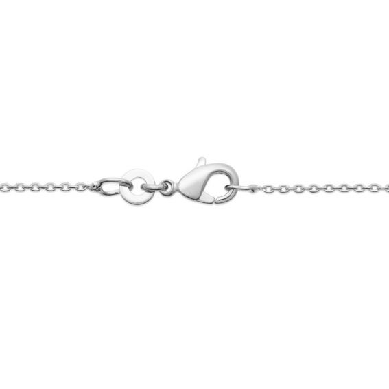 Collier licorne argent rhodié