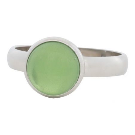 iXXXi - Solitaire groene steen 12mm zilver iXXXi