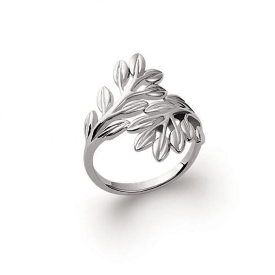 Silver leaves 925 rhodium