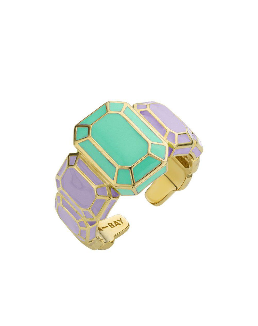 Bague Mya Bay turquoise diamond - BA-238 - Bijoux de marque MYA BAY