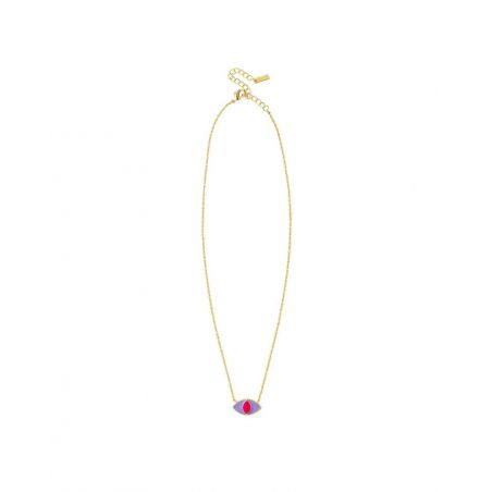 Collier Rainbow Purple Ojo - Edition limitée - CO-175 - Bijoux et Marque Mya Bay