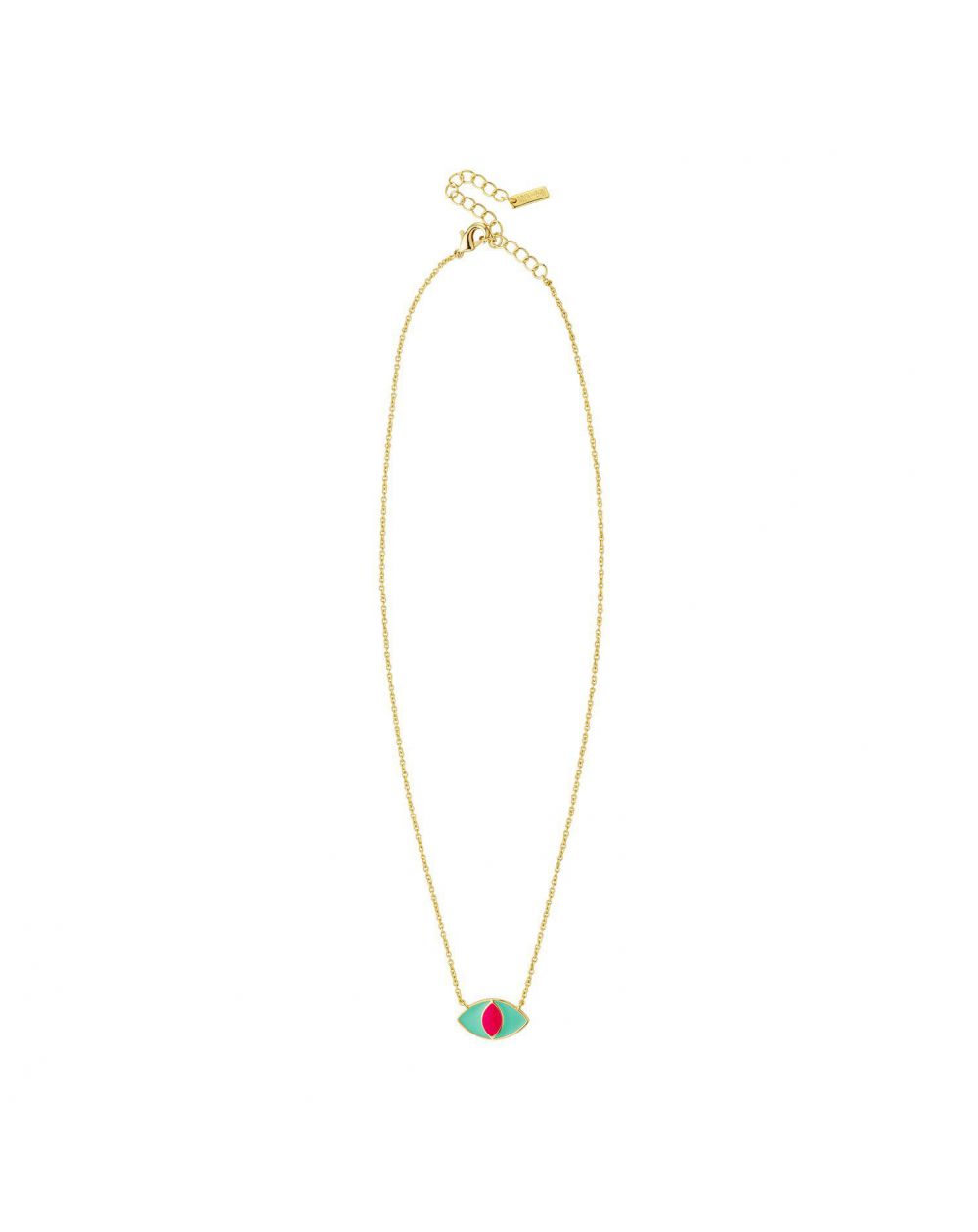 Collier Green Turquoise Ojo - Edition limitée - CO-177 - Bijoux et Marque Mya Bay