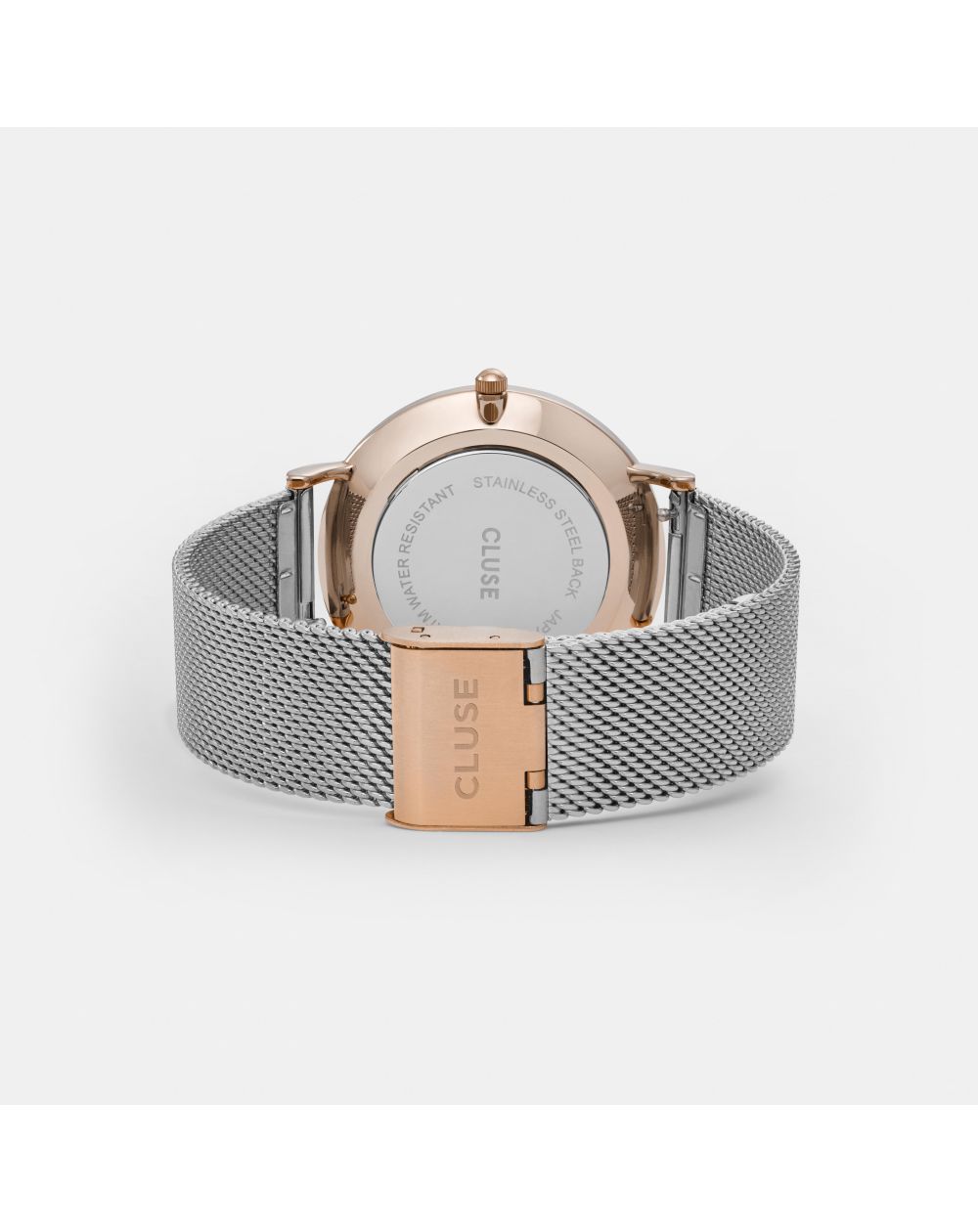 Cluse - Watch CLUSE - La bohème Mesh rose gold / silver