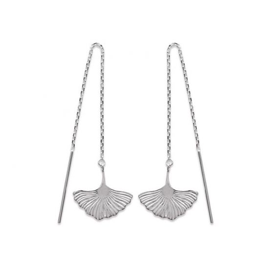 Bijou argent/plaqué or Boucles d'oreilles argent 925 rhodié