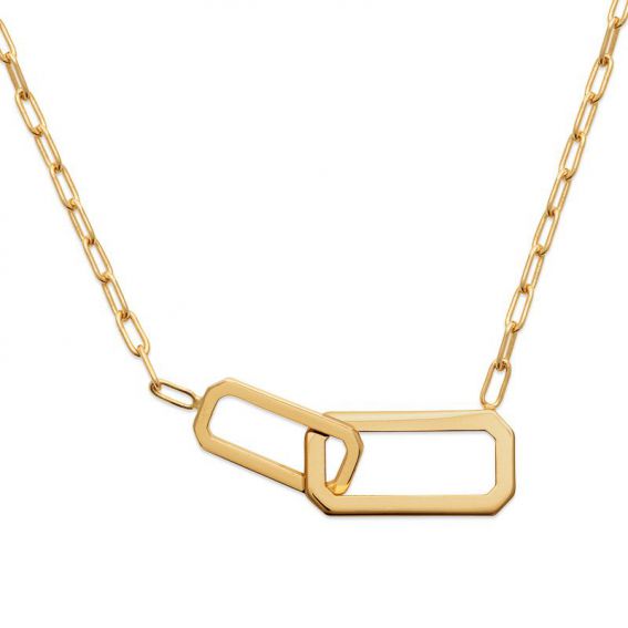 18K vergulde ketting