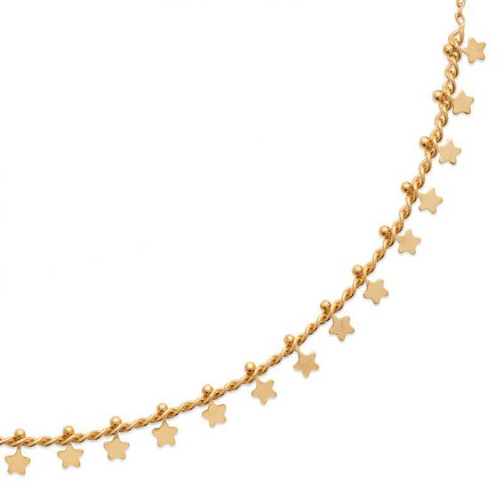 18K gold plated necklace