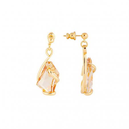 Boucles d'oreilles Andrea Marazzini - Cristal Swarovski De Art Golden Shadow