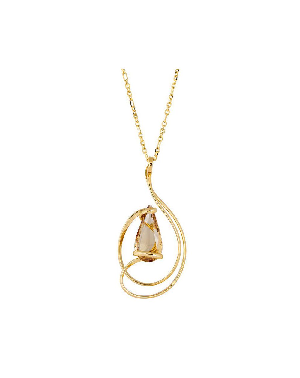 Collier Andrea Marazzini - Cristal Swarovski Florence Golden Shadow