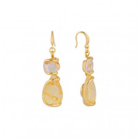 Boucles d'oreilles Andrea Marazzini - Cristal Swarovski Venice Deluxe Gold