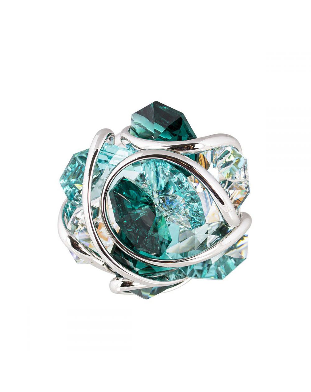 Andrea Marazzini - Bague cristal Swarovski Flower F24 Mix