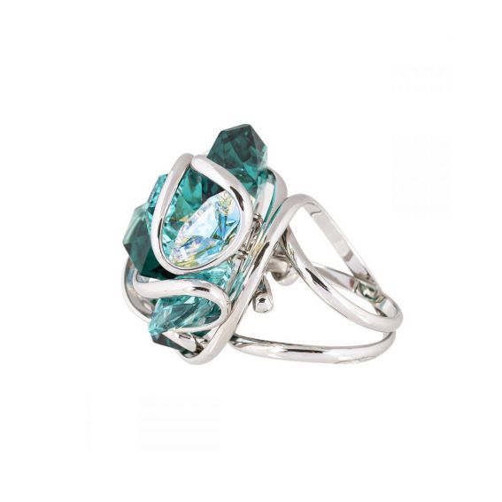 Andrea Marazzini - Bague cristal Swarovski Flower F24 Mix