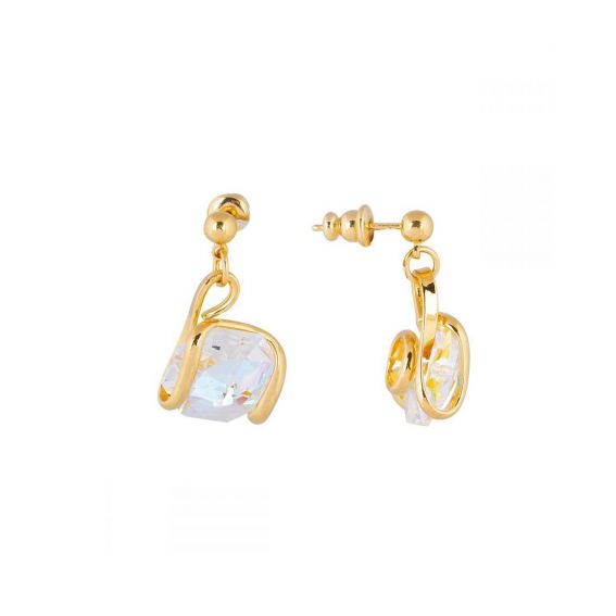 Boucles d'oreilles Andrea Marazzini - Cristal Swarovski Octagon AB