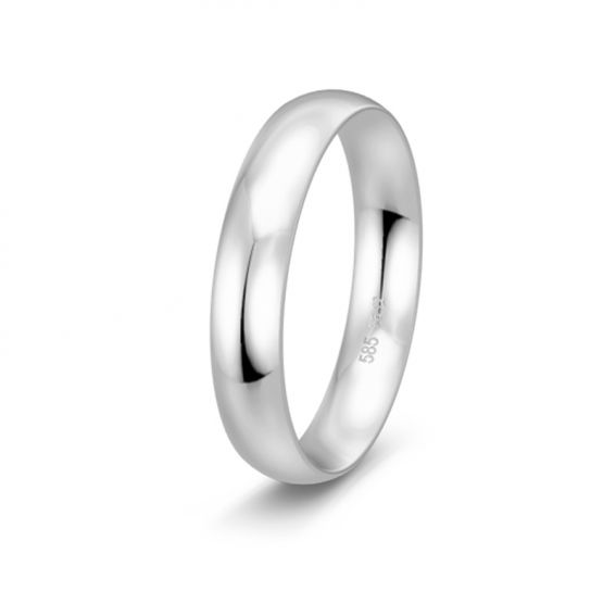 White gold half-ring...