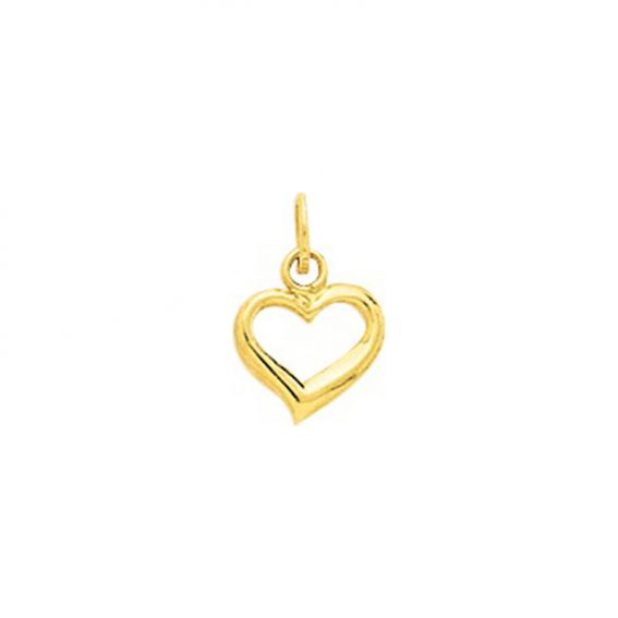 Bijoux or et personnalisé Petit coeur or jaune 9 carats 660033