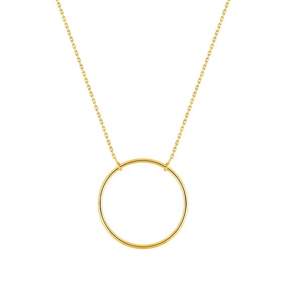 9 carat yellow gold circle...