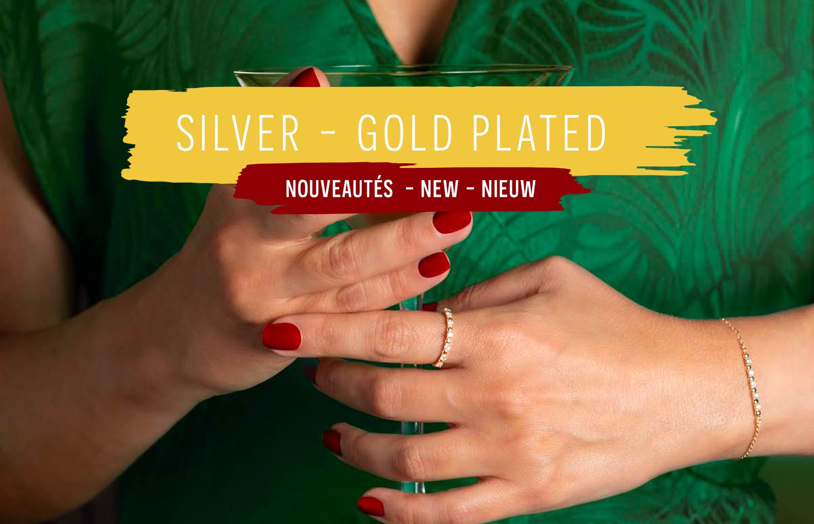 Shop now silver - gold plated